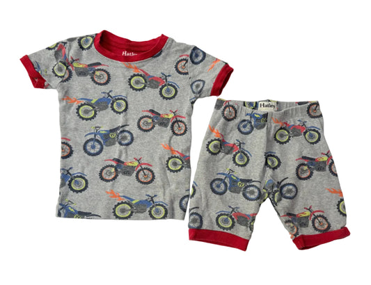 Hatley Dirt Bike Pajama Set Size 2
