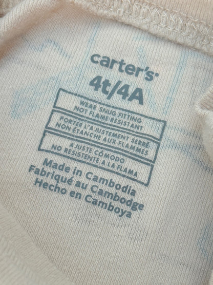 Carter's Beach Print Pajama Set 4T
