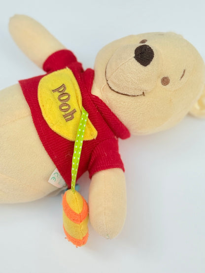 Disney Winnie the Pooh Baby Rattle Plush with Honey Pot