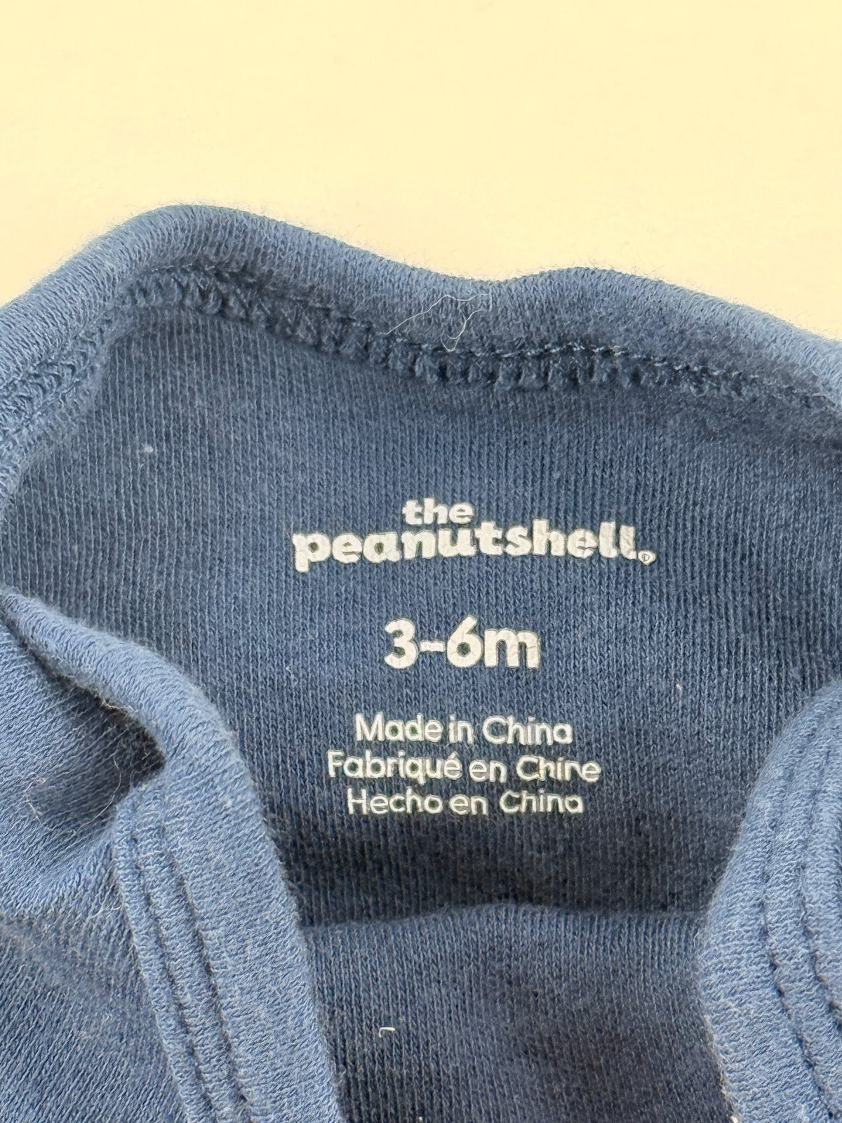 the peanutshell Blue Camo Bodysuit 2-Pack 3-6M