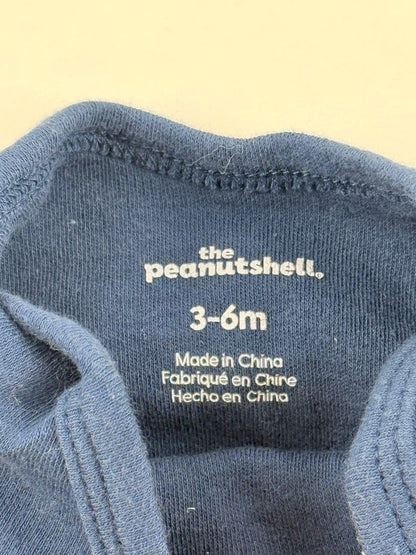 the peanutshell Blue Camo Bodysuit 2-Pack 3-6M