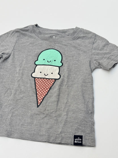 Whistle & Flute Ice Cream Cone T-Shirt 1-2Y