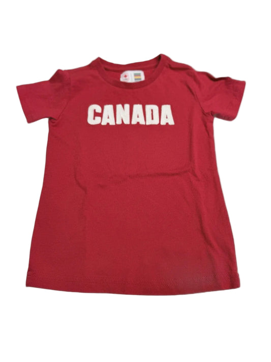 Hudson's Bay Canada Olympic Red T-Shirt Size 3T