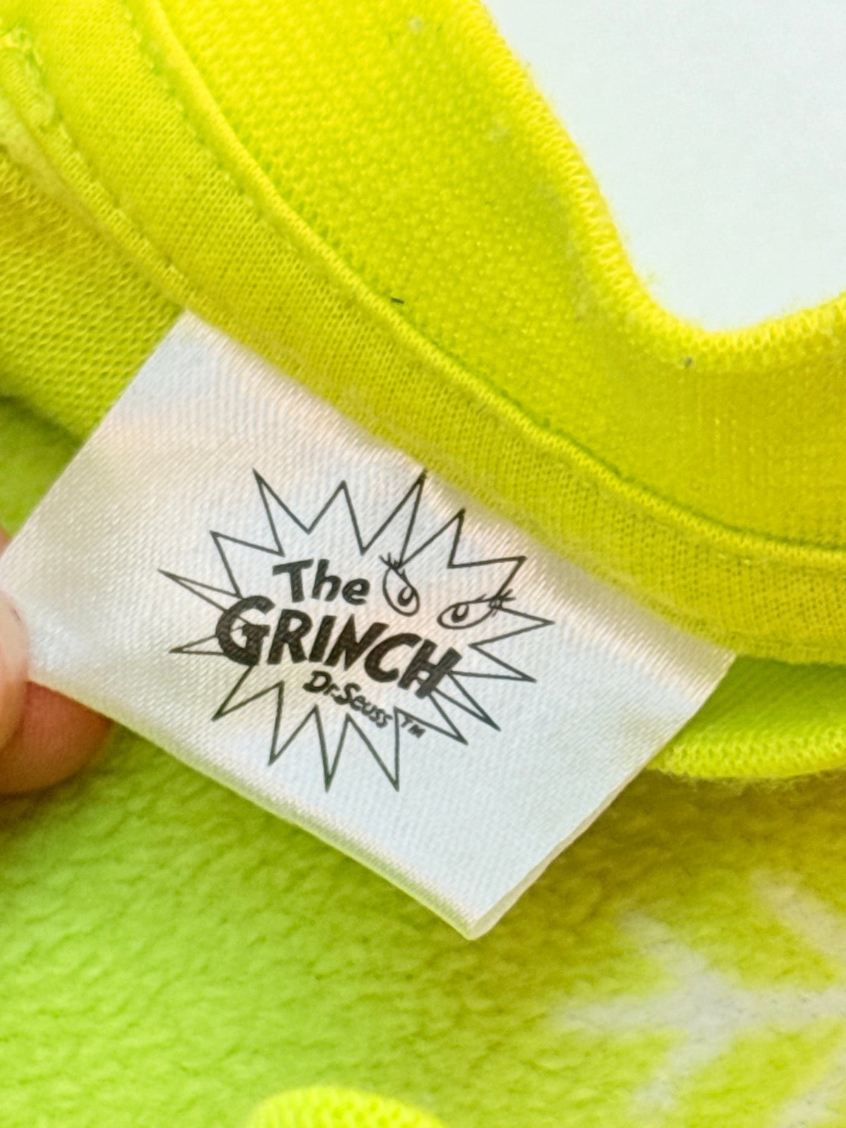 The Grinch Dr. Seuss Fleece Pajama Set 4-5