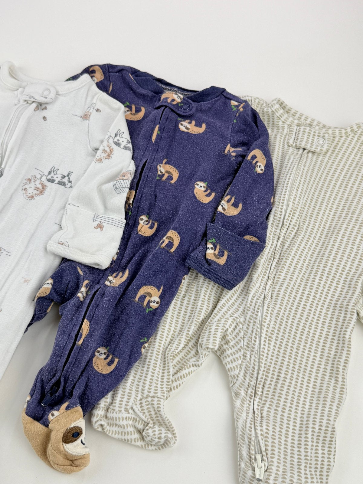 Carter's Child of Mine 4-Pack Sleepers Newborn