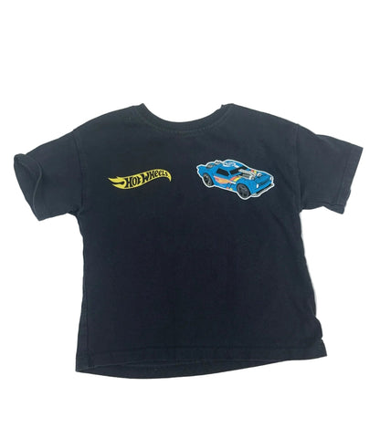 Zara Hot Wheels Black Graphic Tee EST 1968 2T