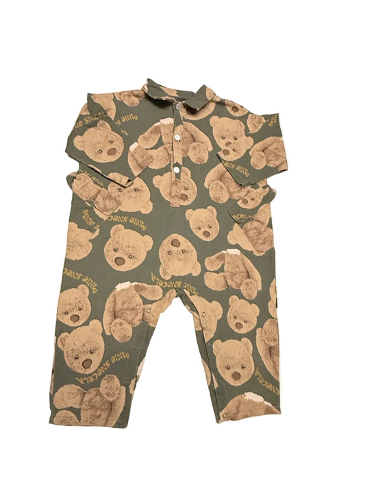 Romper Tuanzimama Teddy Bear Print 3-5Y