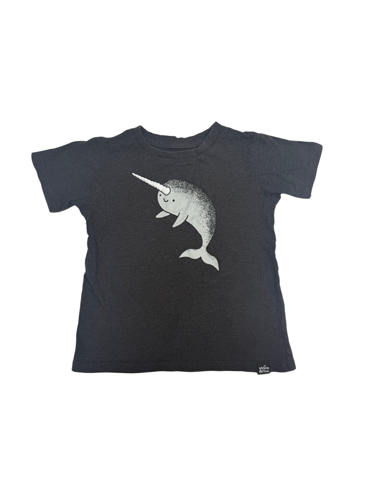 Whistle & Flute Narwhal Tee 5-6Y