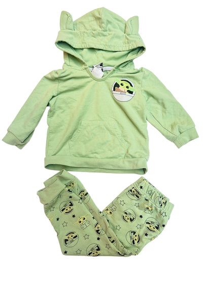 Star Wars Baby Yoda Hoodie Jogger Set 24M