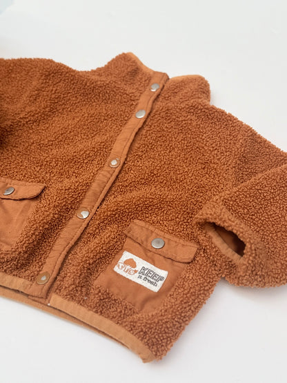 Indigobaby Sherpa Snap Jacket 18-24M