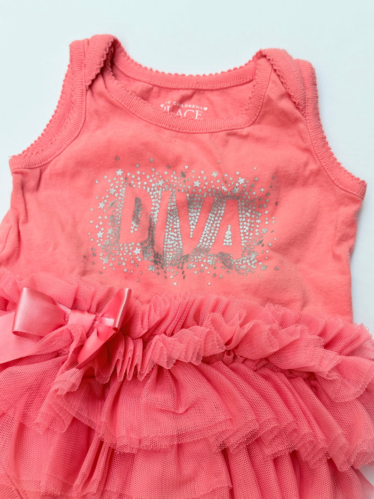 Children's Place Diva Tutu Bodysuit 3-6M