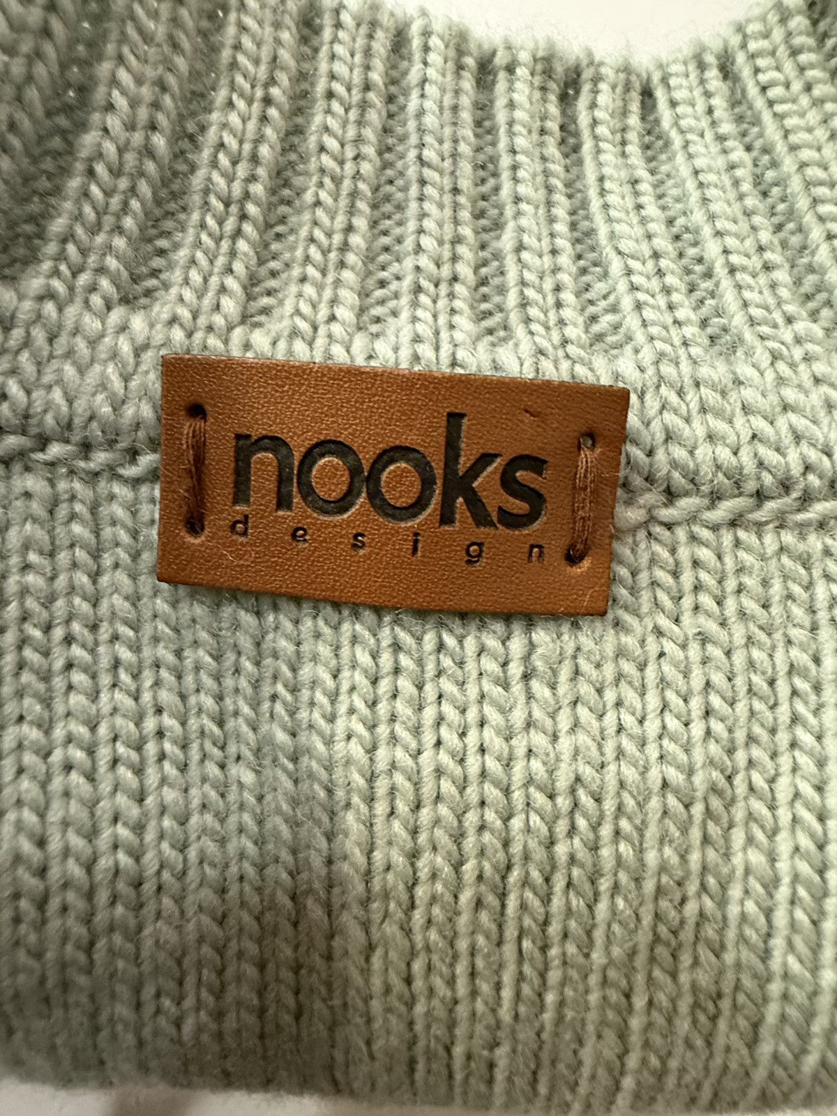 Nooks Design Sage Green Cardigan Sweater