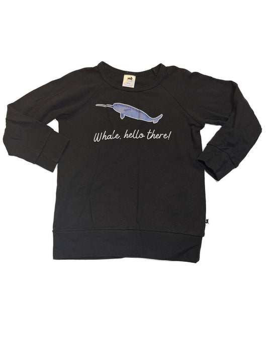 Little & Lively Narwhal Sweatshirt 3T/4T