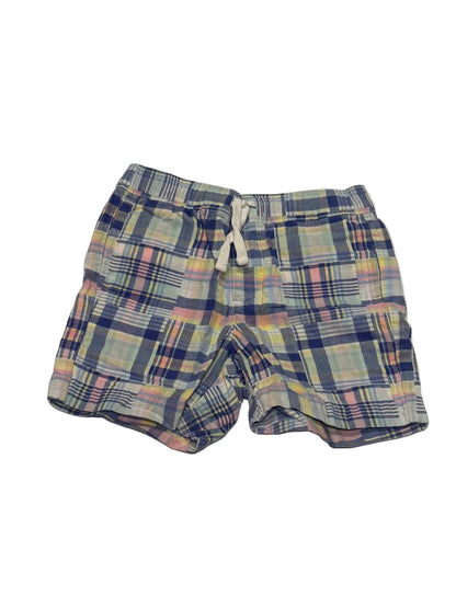 Janie and Jack Striped Polo Madras Shorts Set Size 3