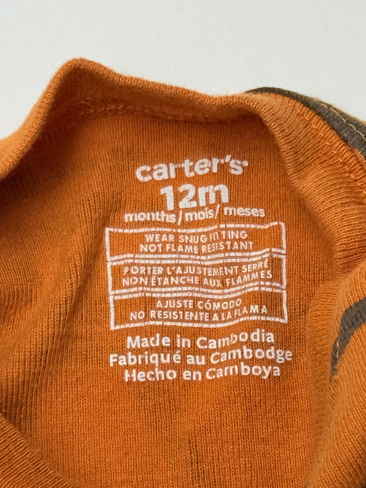 Carter's Train Print T-Shirt Shorts Set 12M