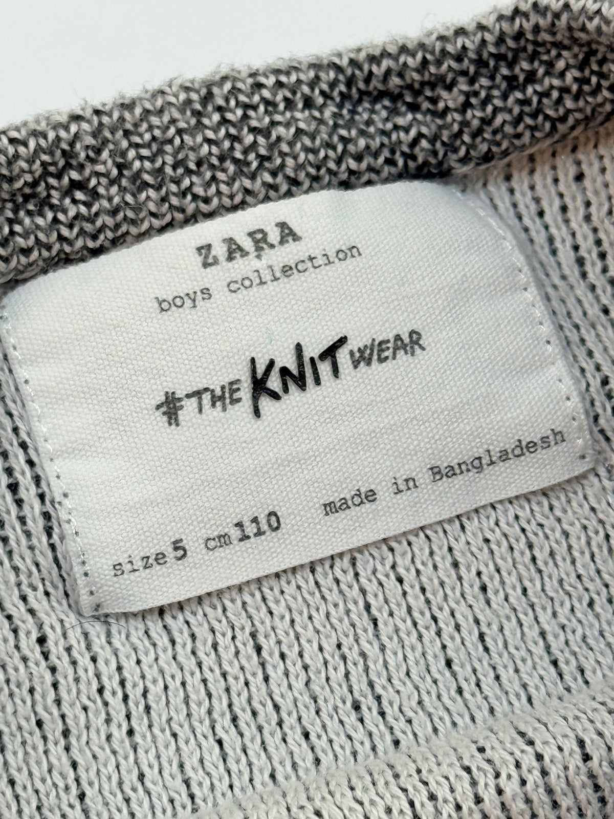 Zara Boys Knit Sweater Size 3T