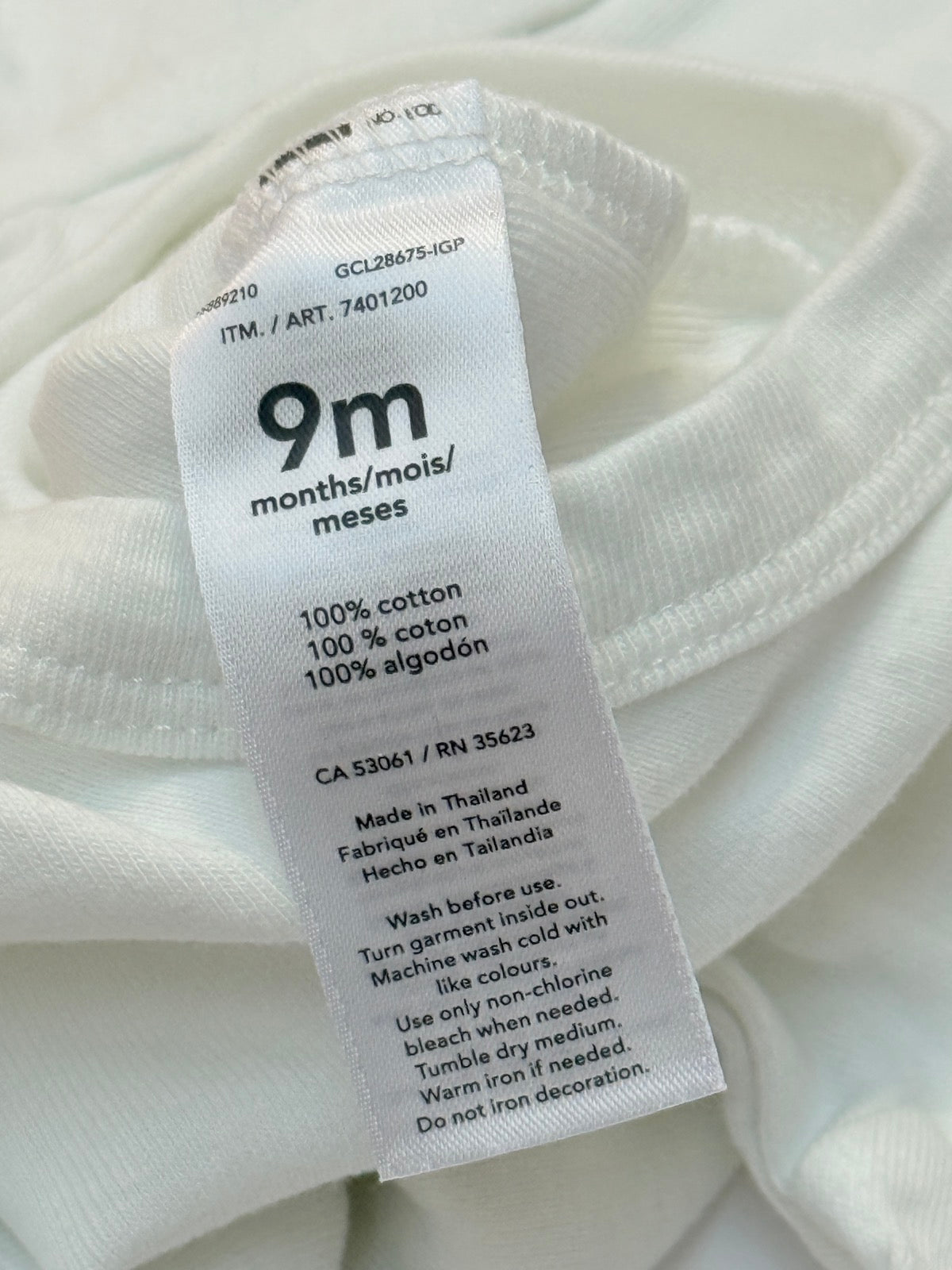 Carter's Alligator Bodysuit 9M