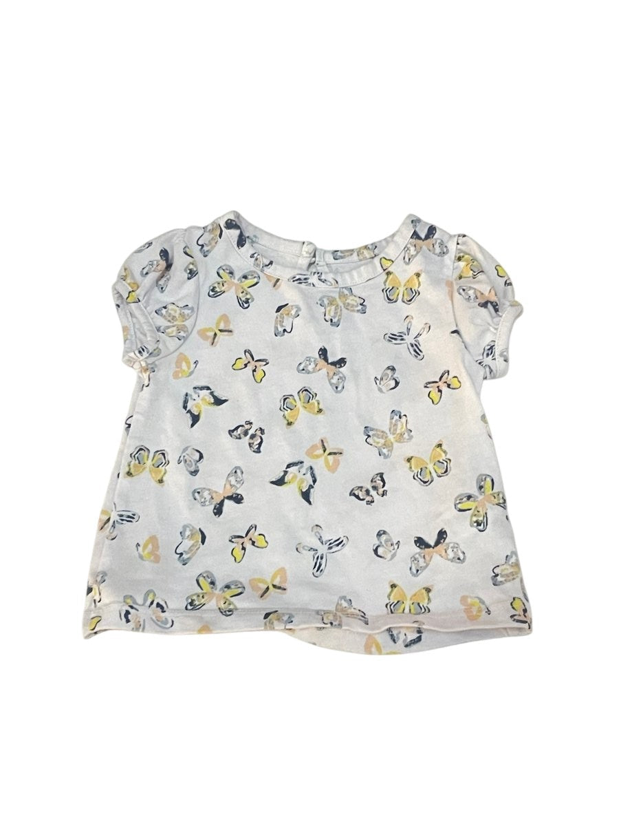 Joe Fresh Butterfly Print T-Shirt 3-6M