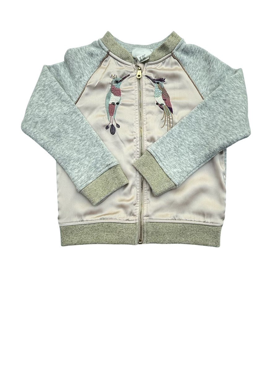 H&M Katie Scott Zip Jacket Size 2-4Y