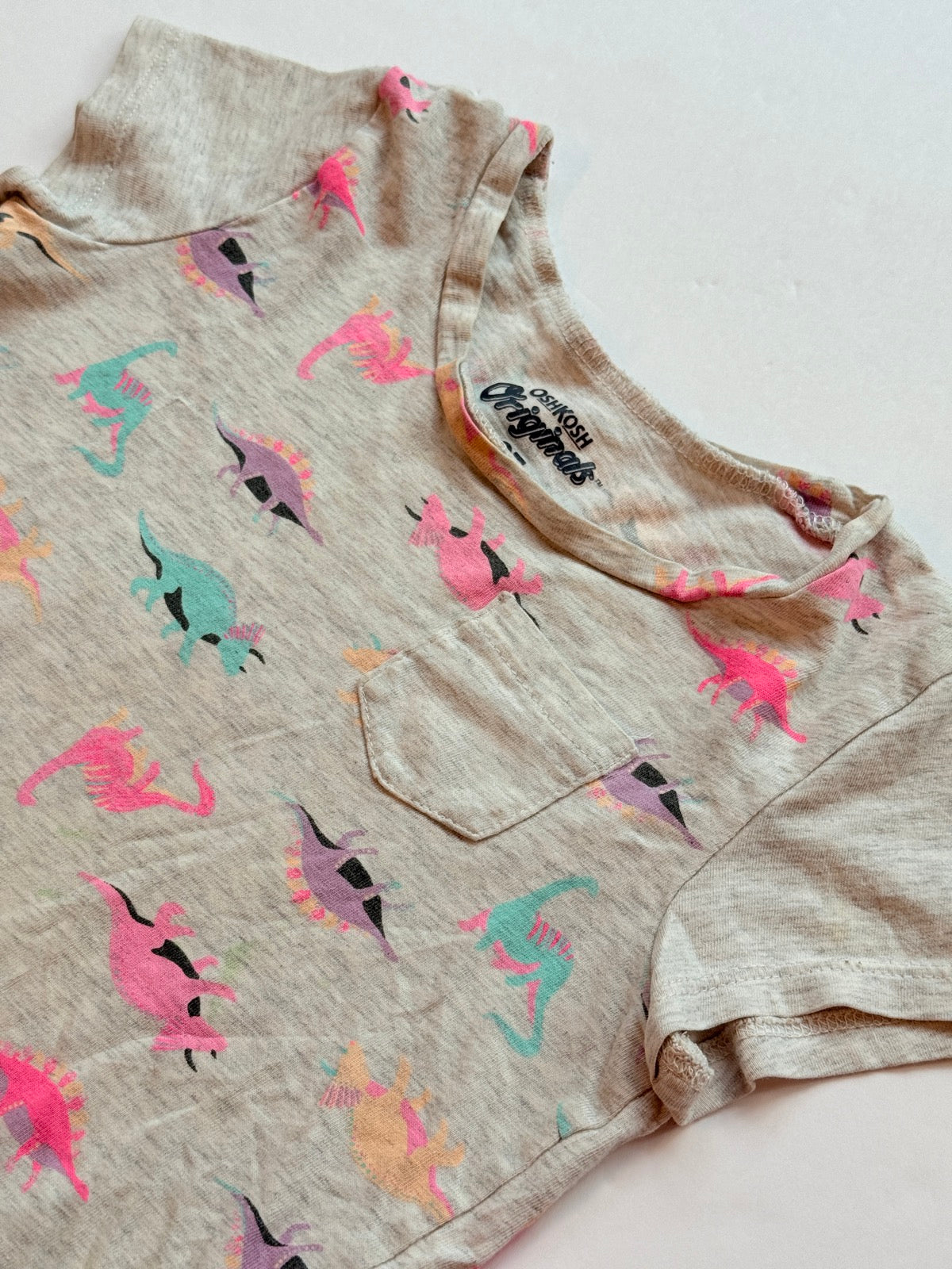 OshKosh Originals Dinosaur Print T-Shirt 3T