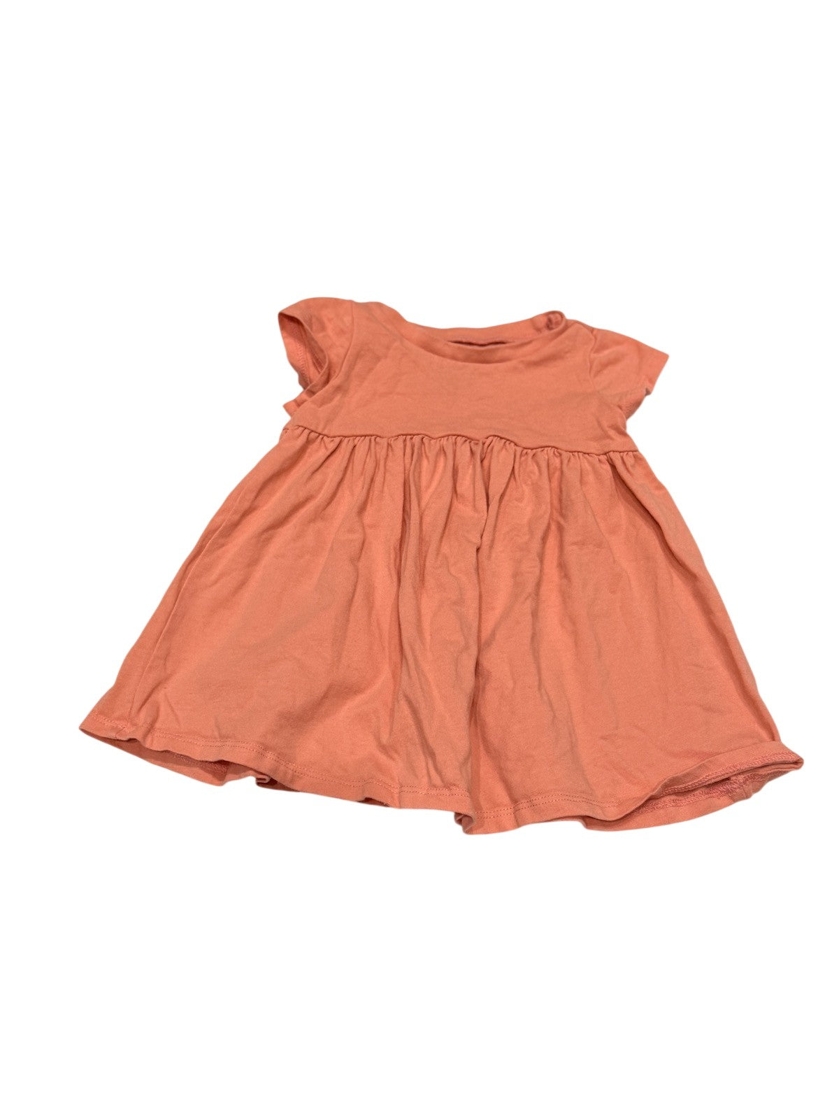 First Impressions Coral Dress 12 Months