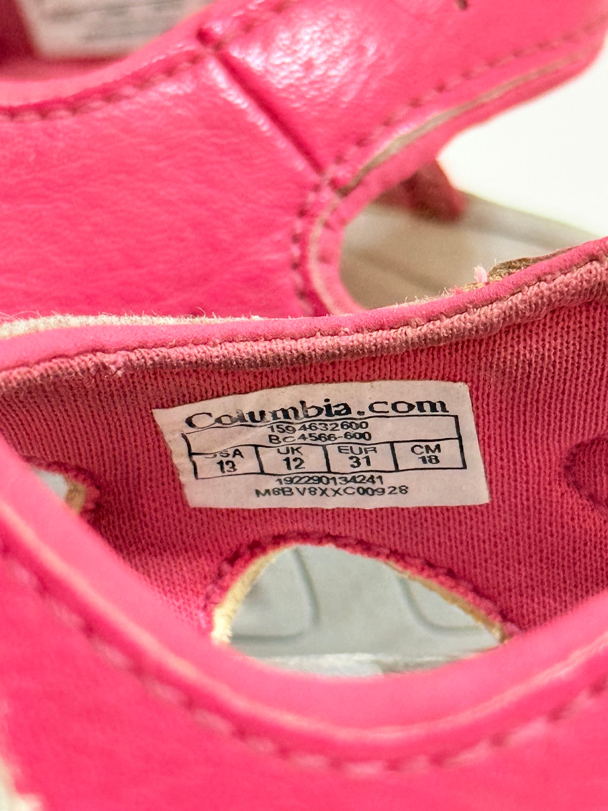 Columbia Pink Sport Sandals Size 13