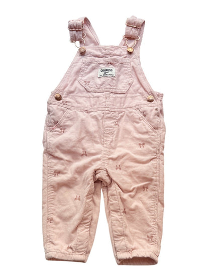 OshKosh B'gosh Pink Corduroy Overalls 6m