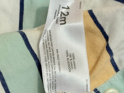 Carter's Striped Henley T-Shirt 12M