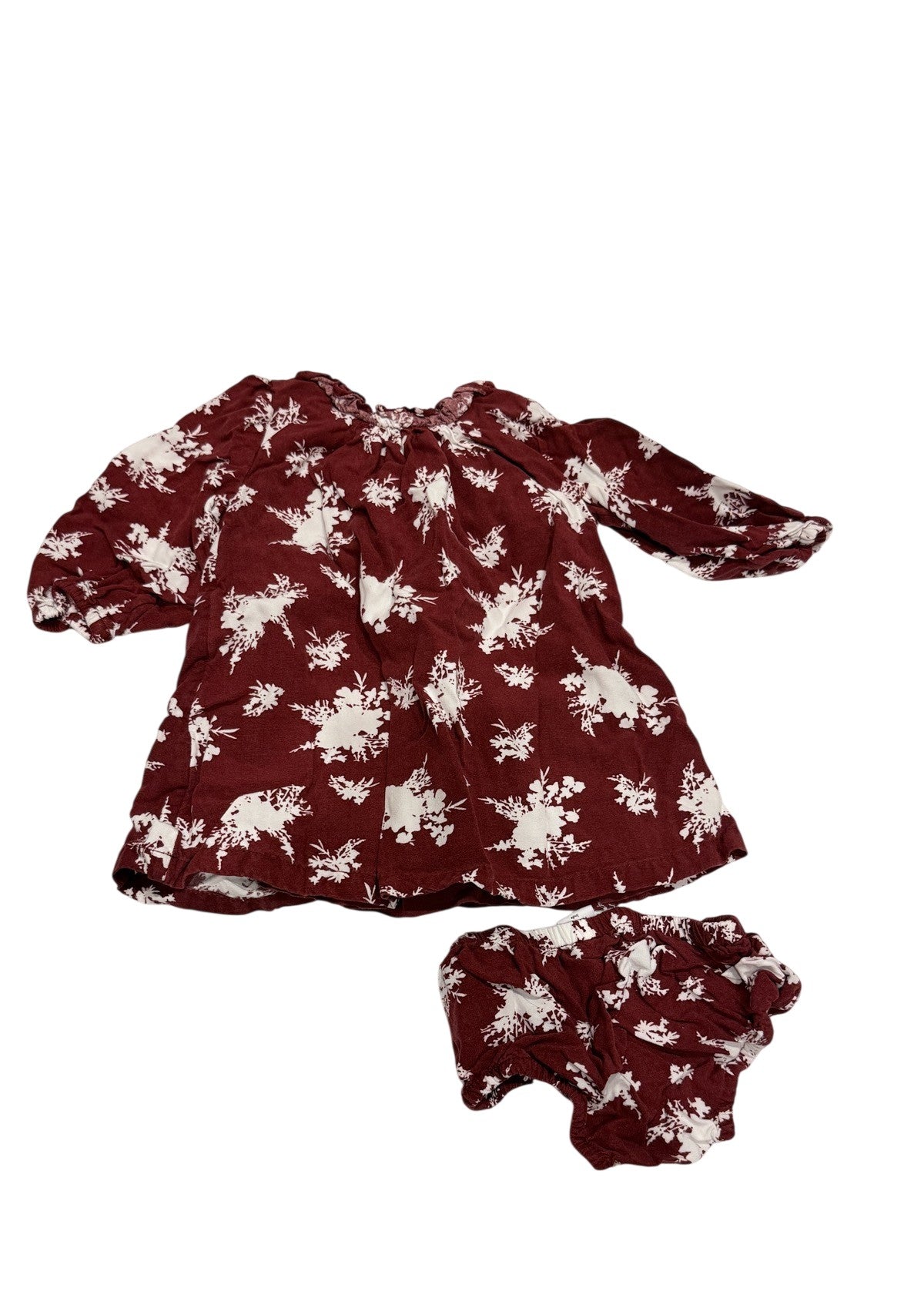 Nordstrom Floral Dress & Bloomer Set 9M