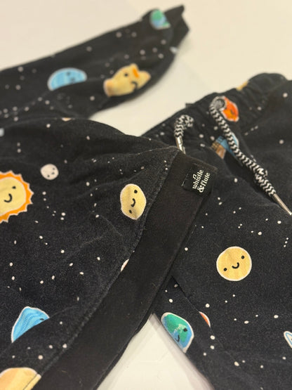 Whistle & Flute Solar System Sweatsuit Set 12-18m