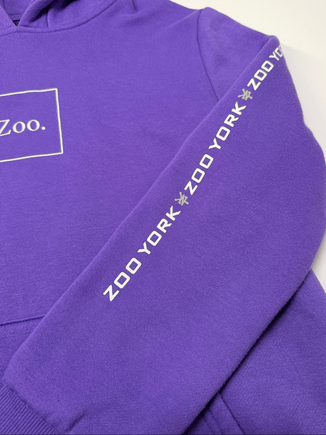 Zoo York Purple Hoodie Youth L G 14