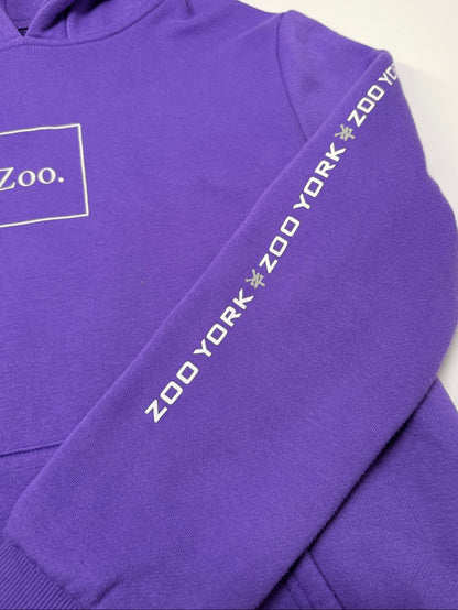 Zoo York Purple Hoodie Youth L G 14