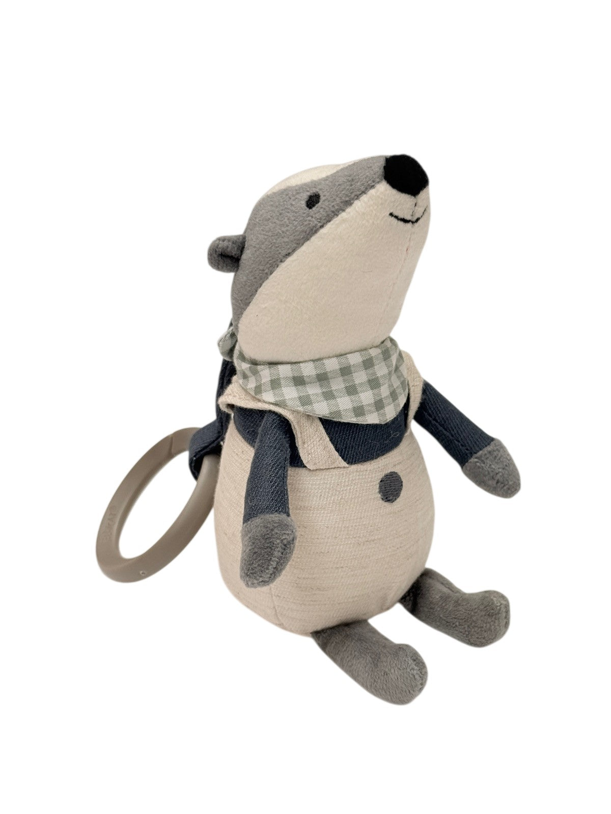 Jellycat Riverside Rambler Badger Baby Activity Toy