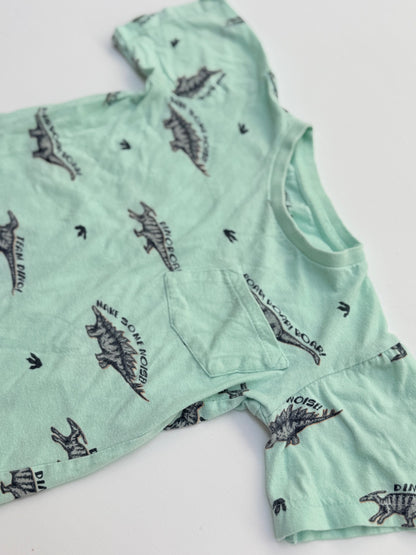Eighty Eight Dinosaur Print T-Shirt 3T