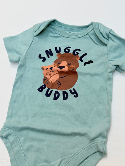 Old Navy Snuggle Buddy Bodysuit 6-12M