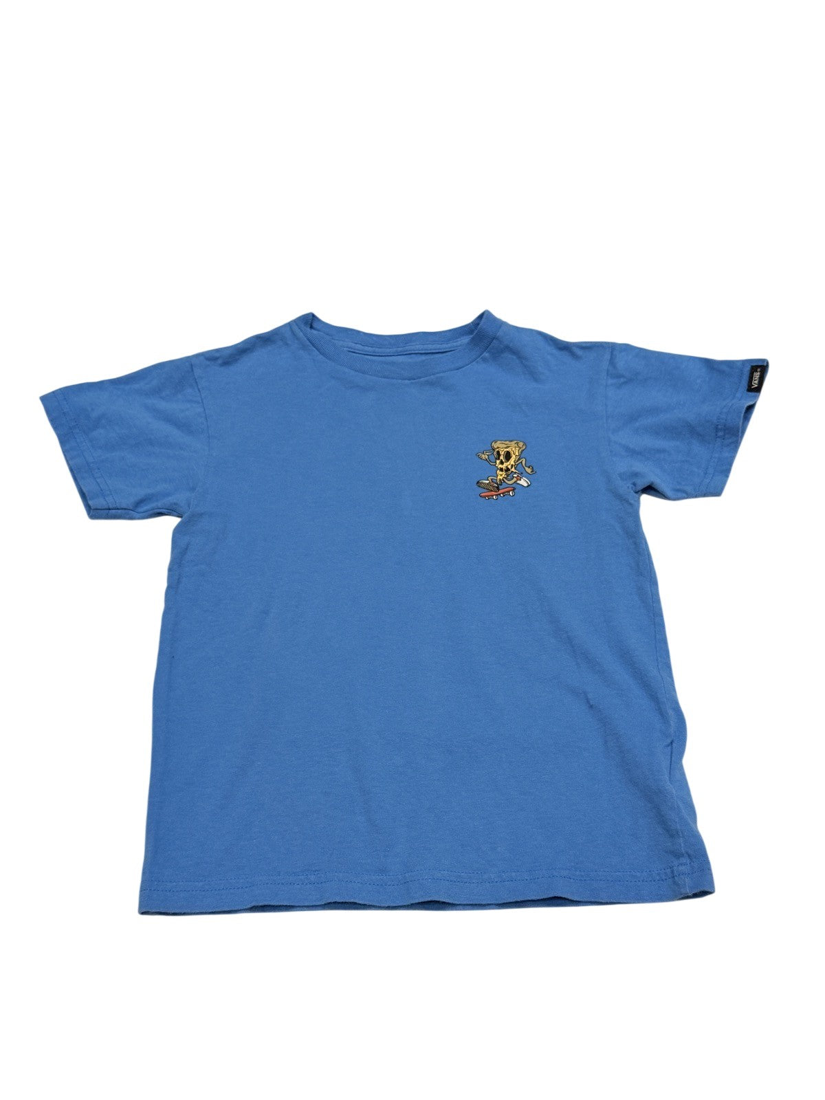 Vans Easy Cheesy Pizza Skate T-Shirt Size 4