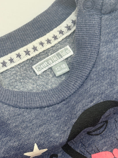 Delta Kids Penguin Sweatshirt 12-18m