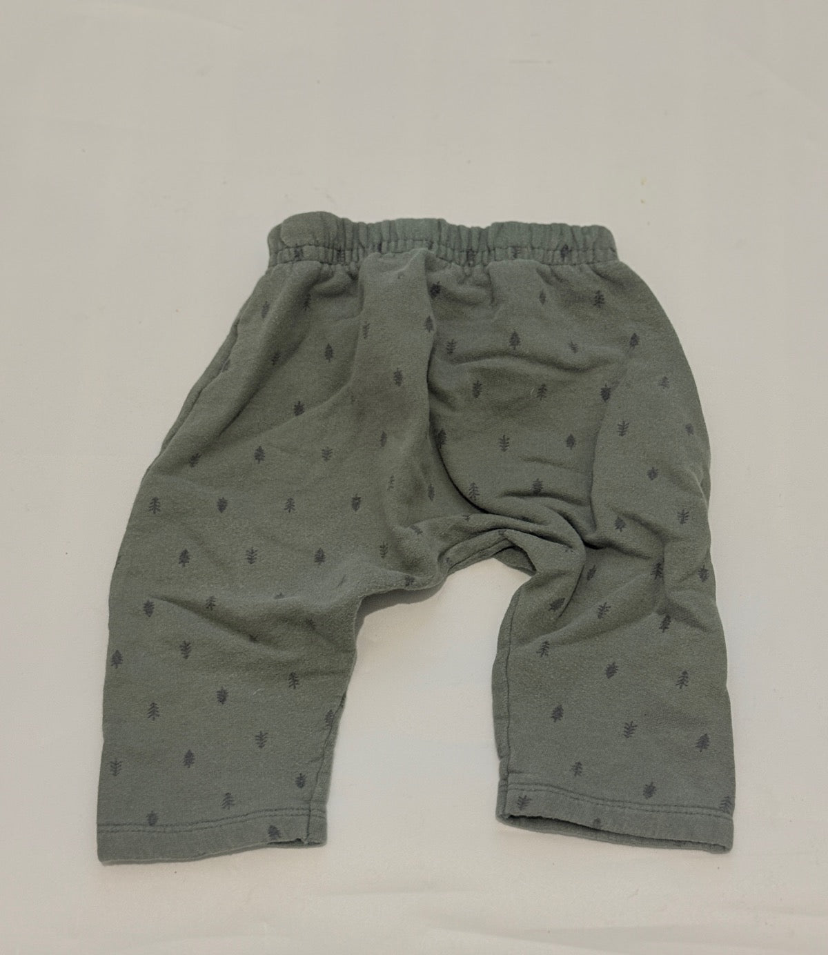 Green Tree Print Pants 6M