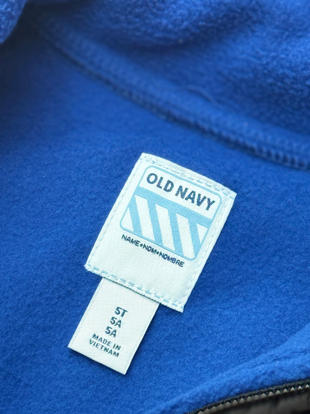 Old Navy Fleece Zip Jacket 5T