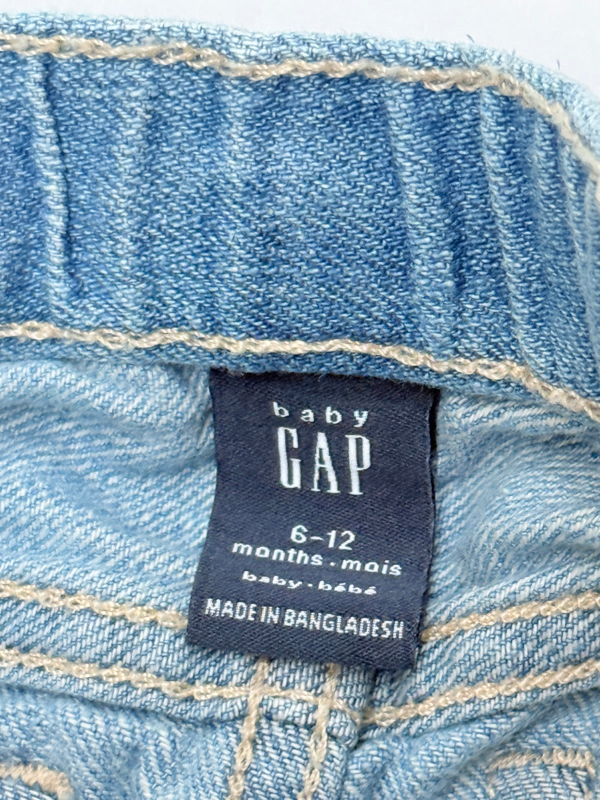 Baby Gap Denim Jeans 6-12 Months