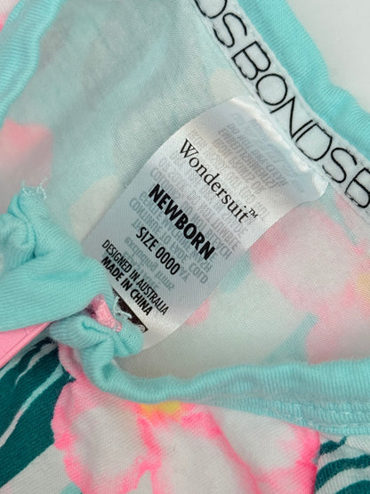 Bonds Wondersuit Tropical Floral Romper Newborn