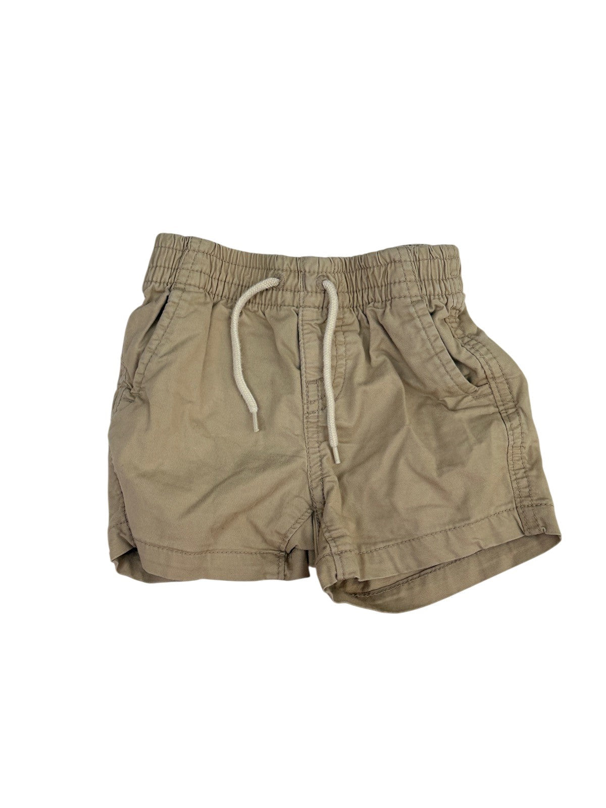 Gap Khaki Jogger Shorts 6-12M