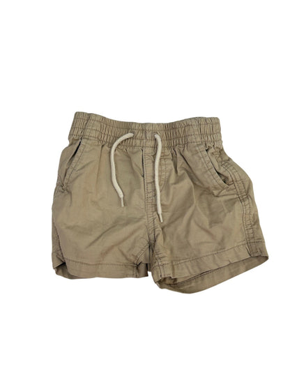 Gap Khaki Jogger Shorts 6-12M