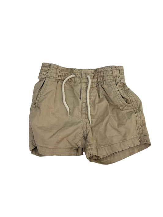Gap Khaki Jogger Shorts 6-12M