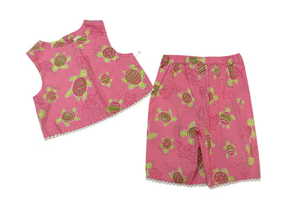 Jillian's Closet Turtle Print Set 12M