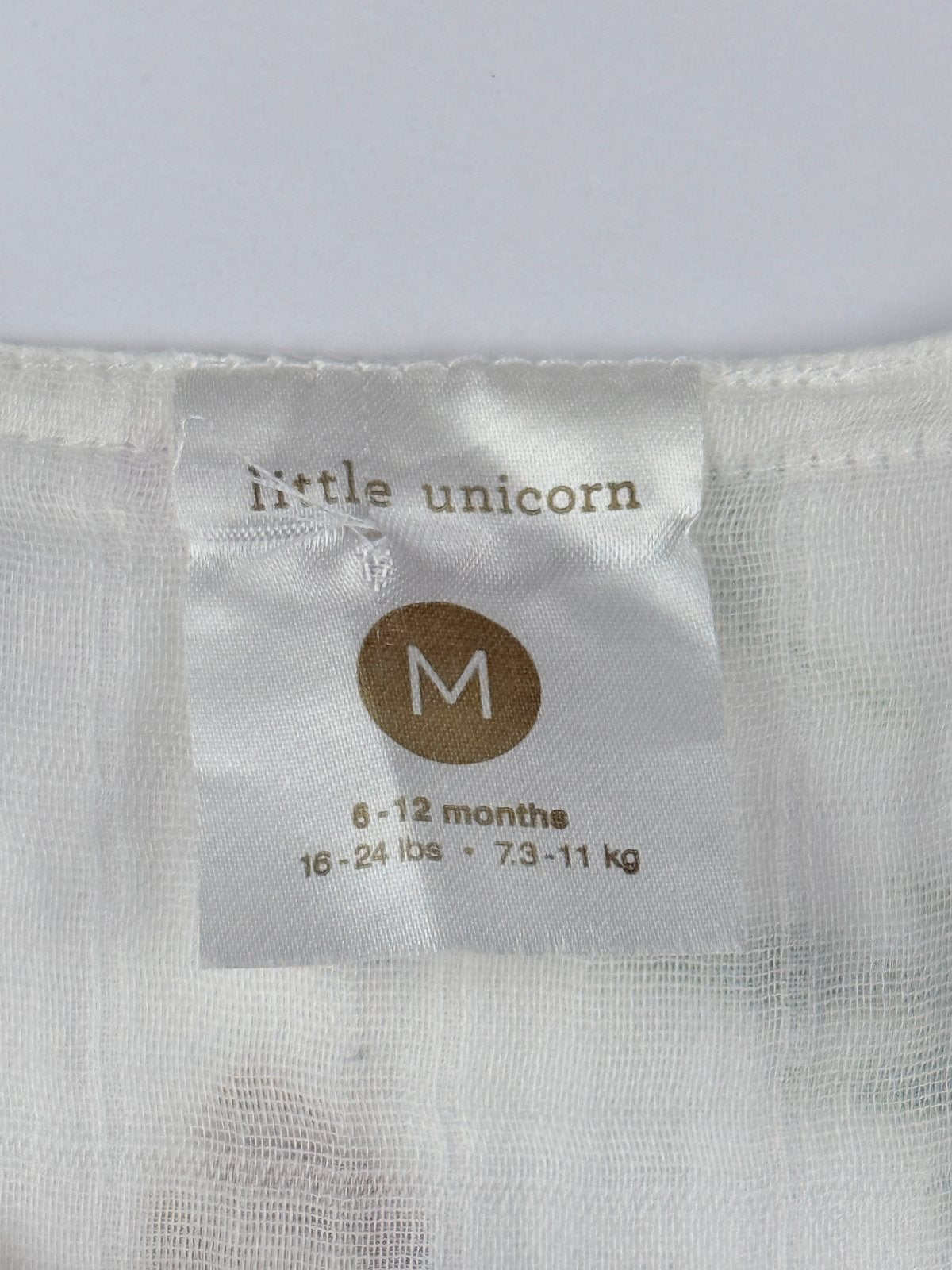 Little Unicorn Floral Muslin Sleep Sack 6-12M