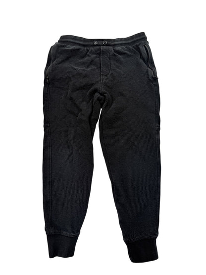 Zara Black Ribbed Jogger Pants Size 10