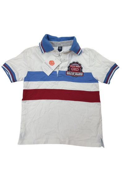 GRD Kids Striped Polo Shirt Size 6