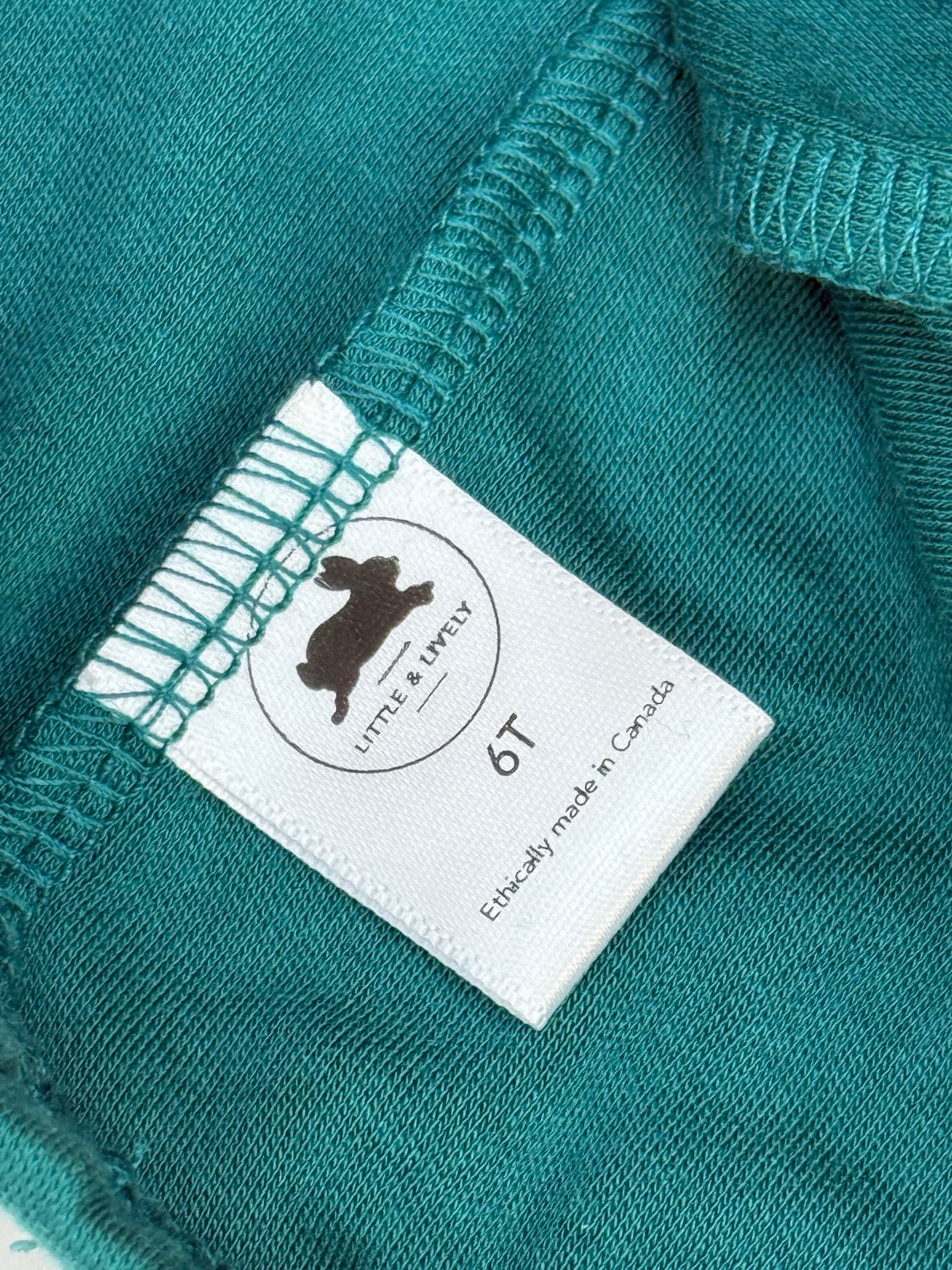 New with Tags - Little & Lively Teal Leggings 6T