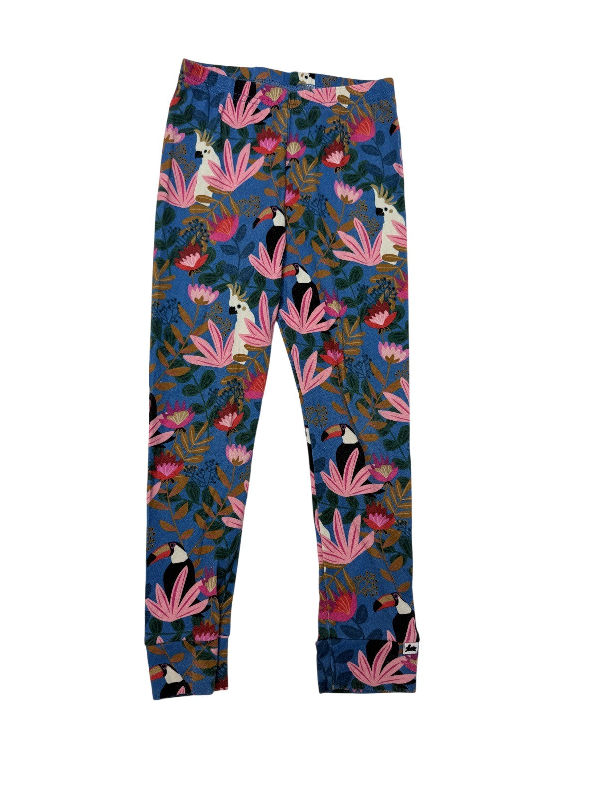 Little & Lively Tropical Bird Leggings 4T